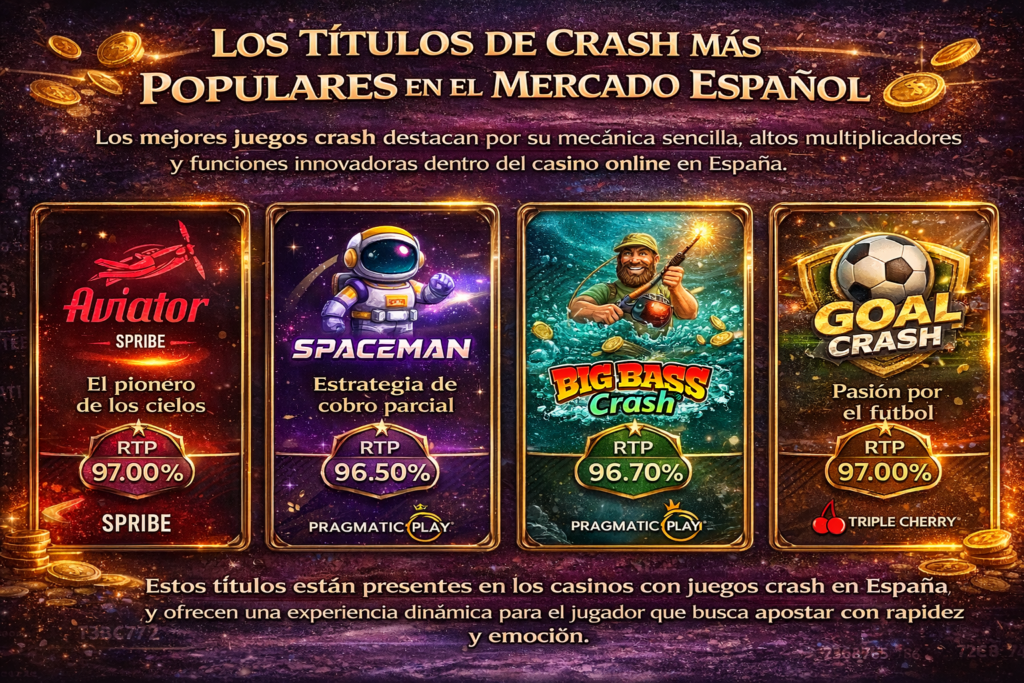 Mejores Casinos con Juegos Crash en España